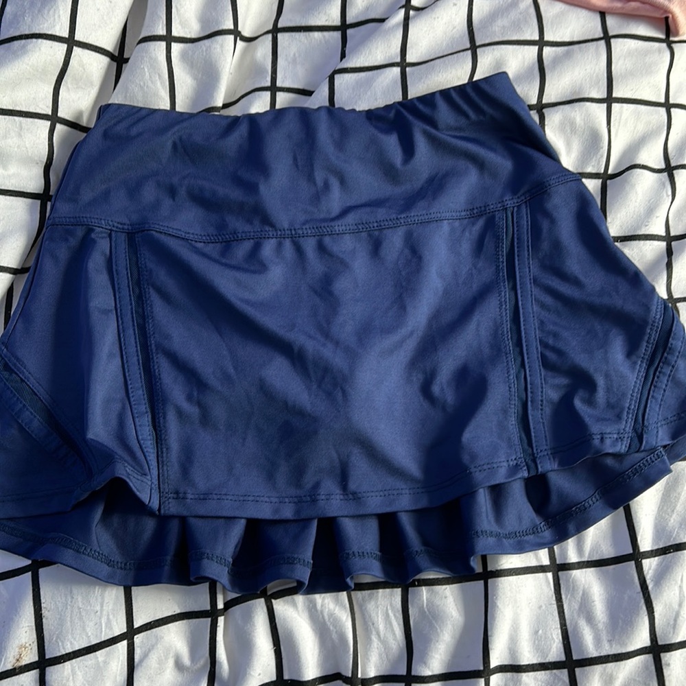 Lucky in love tennis skirt